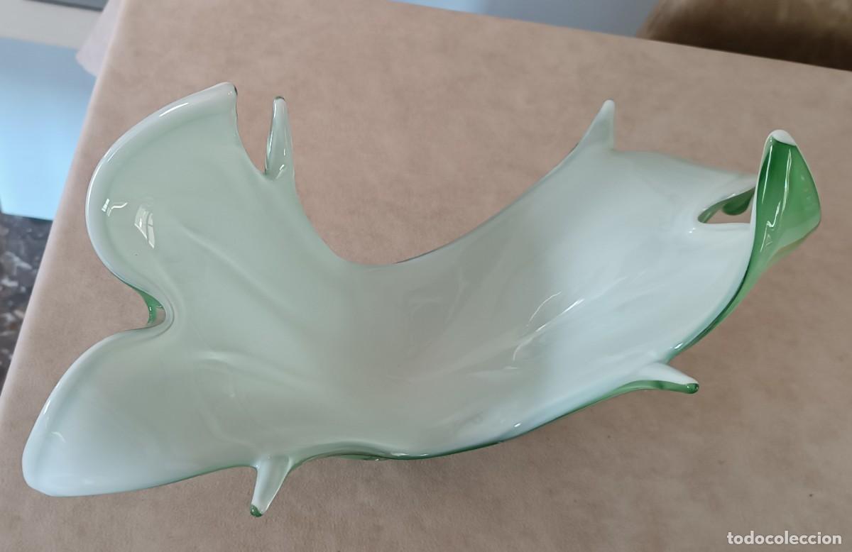 Antig&uuml;edades: CENTRO DE MESA DE CRISTAL DE MURANO - Foto 4