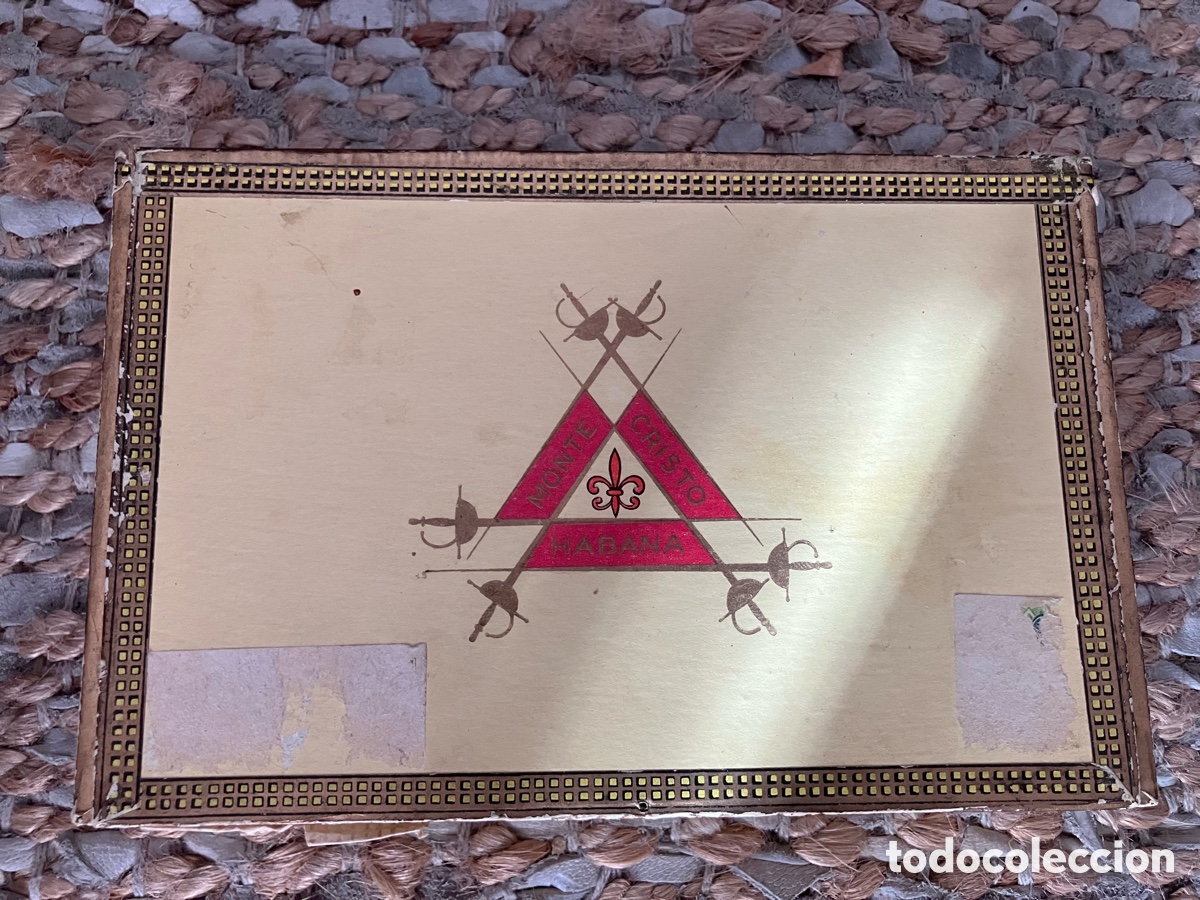 Antig&uuml;edades: Caja puros montecristo n4. 22 unidades