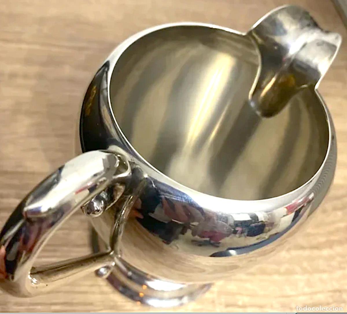 Antig&uuml;edades: Lechera vintage Plata Preisner - Foto 2