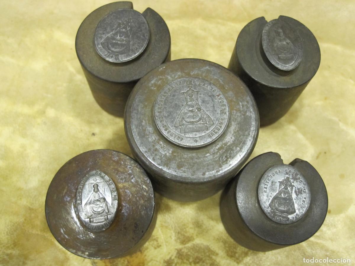 Antig&uuml;edades: NUESTRA SE&Ntilde;ORA DE LAS ANGUSTIA PATRONA DE GRANADA 5 CU&Ntilde;OS PARA LA ELABORACI&Oacute;N DE MEDALLAS SIGLO XIX