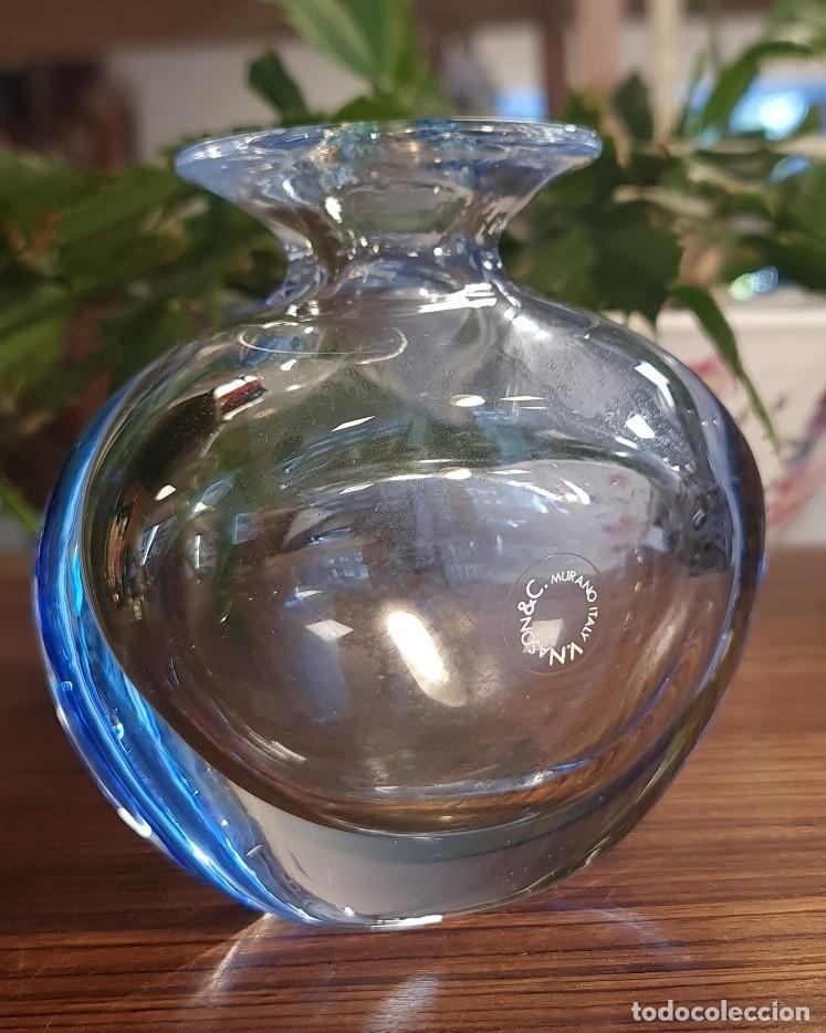 Antig&uuml;edades: Jarr&oacute;n de cristal de Murano de V. Nason & C.,
