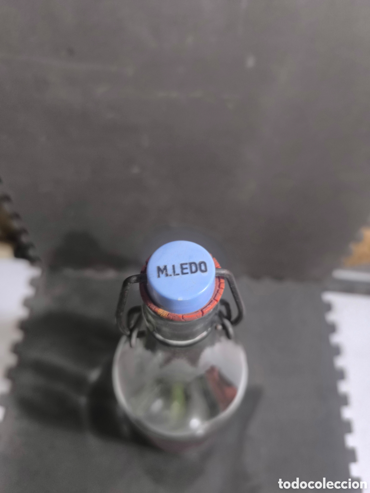 Antig&uuml;edades: Botella antigua de gaseosa - Foto 3