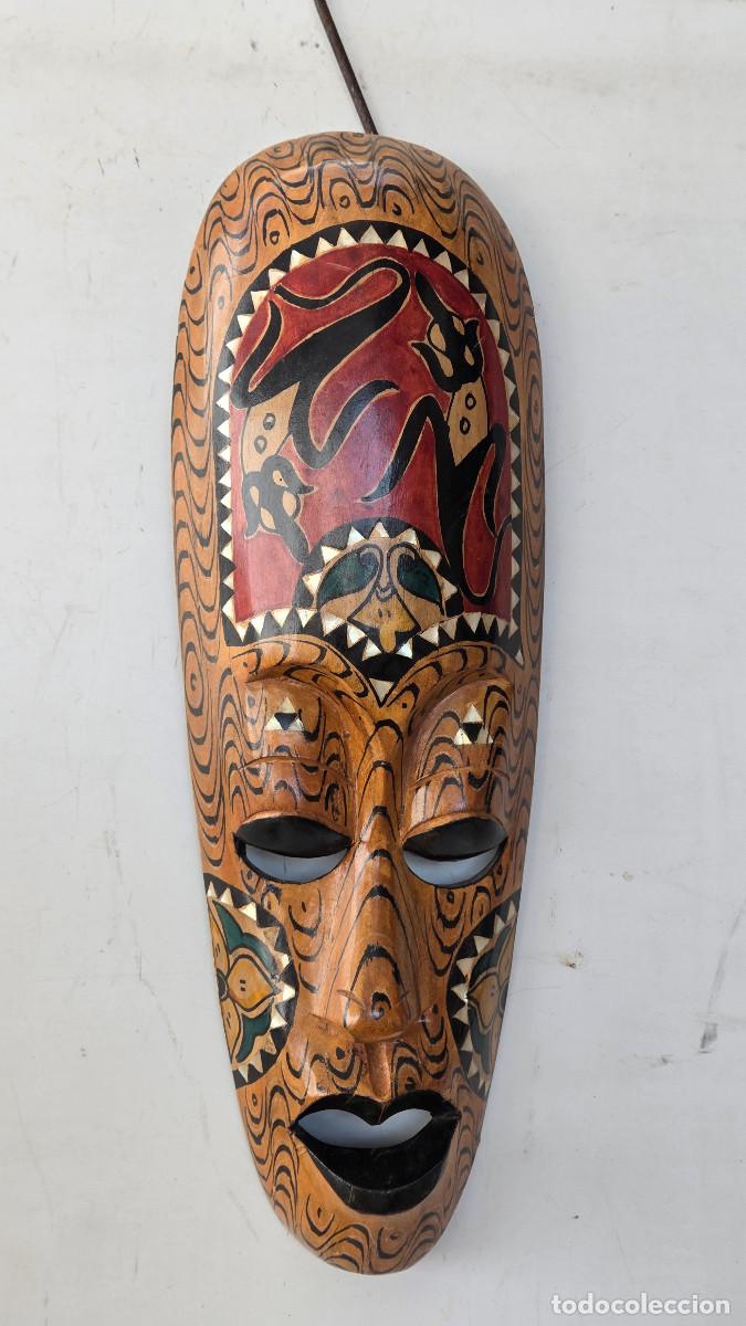 Antig&uuml;edades: mascara de arte africano