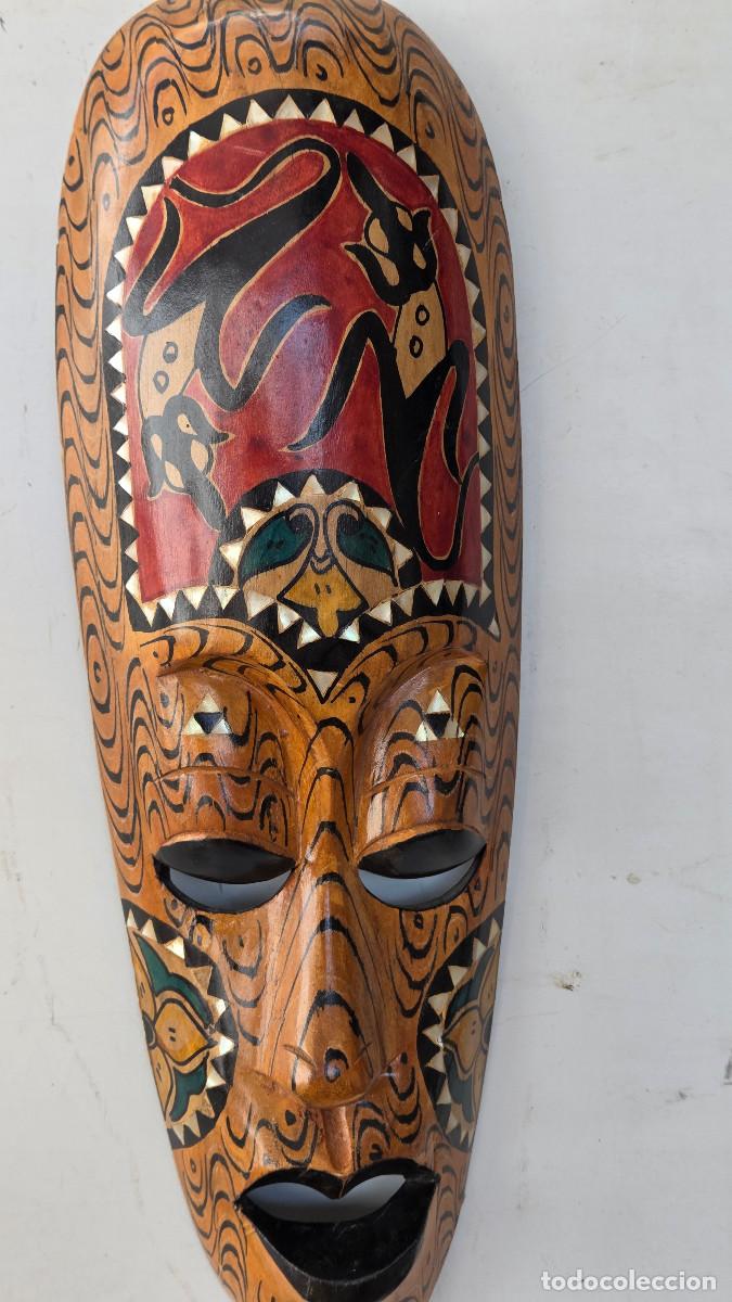 Antig&uuml;edades: mascara de arte africano - Foto 2