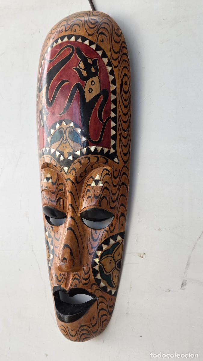 Antig&uuml;edades: mascara de arte africano - Foto 3