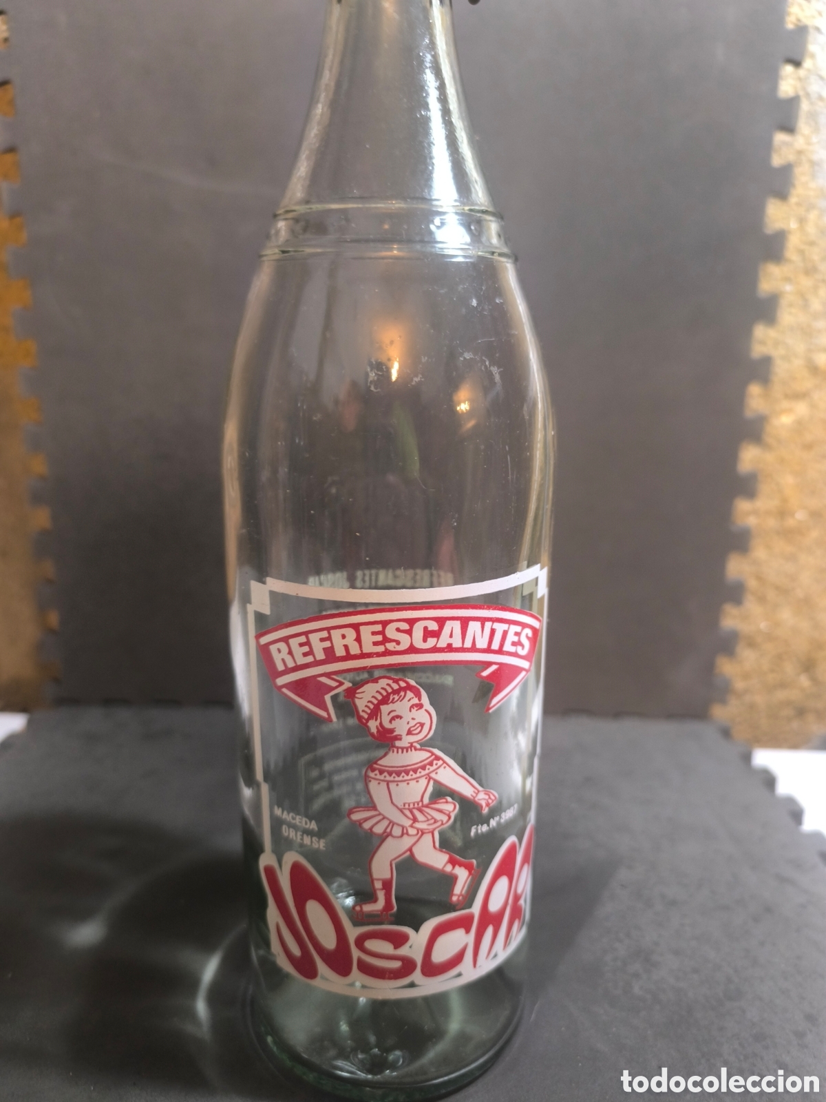 Antig&uuml;edades: Botella antigua de gaseosa - Foto 3