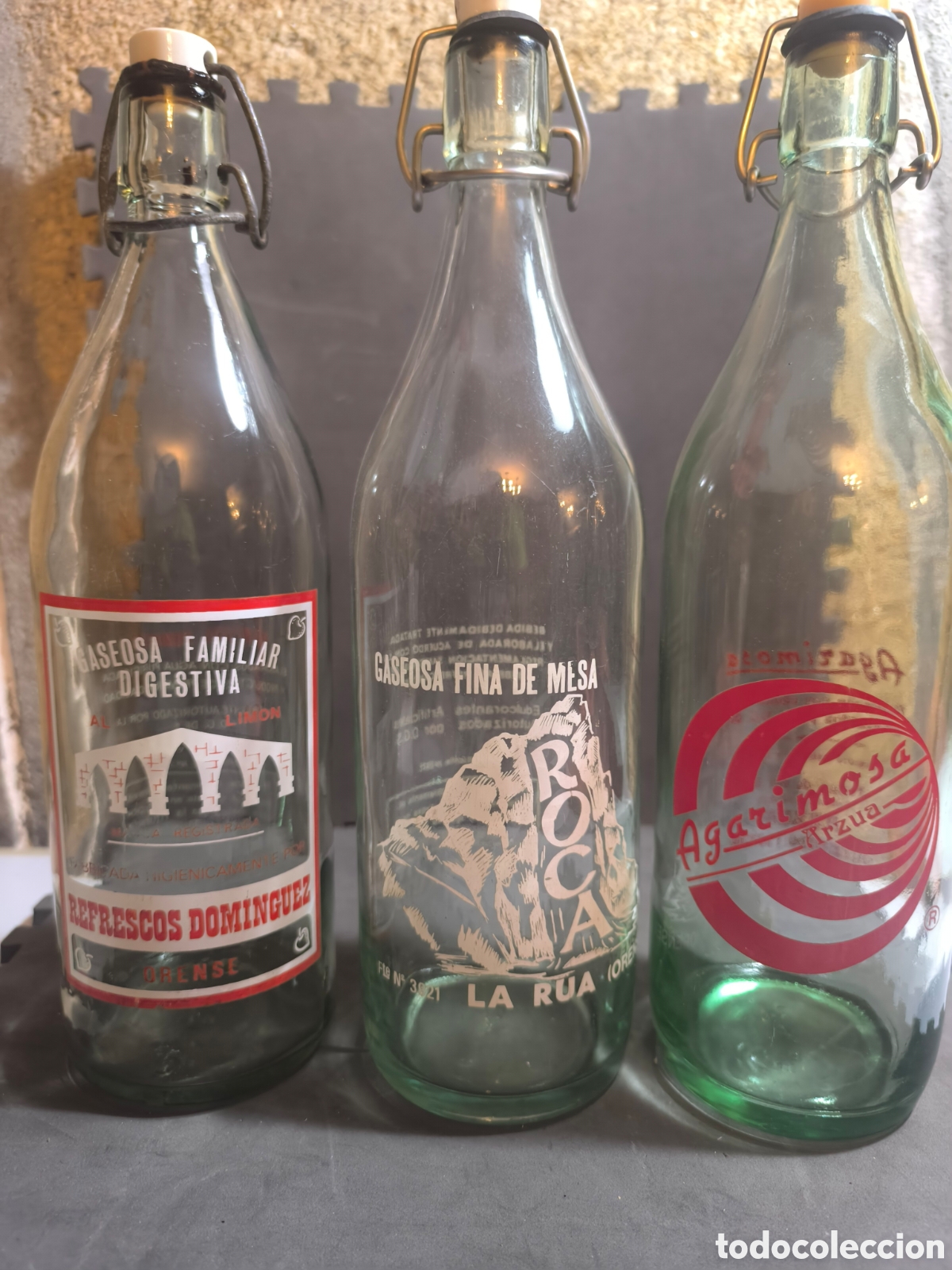 Antig&uuml;edades: Lote gaseosa antigua