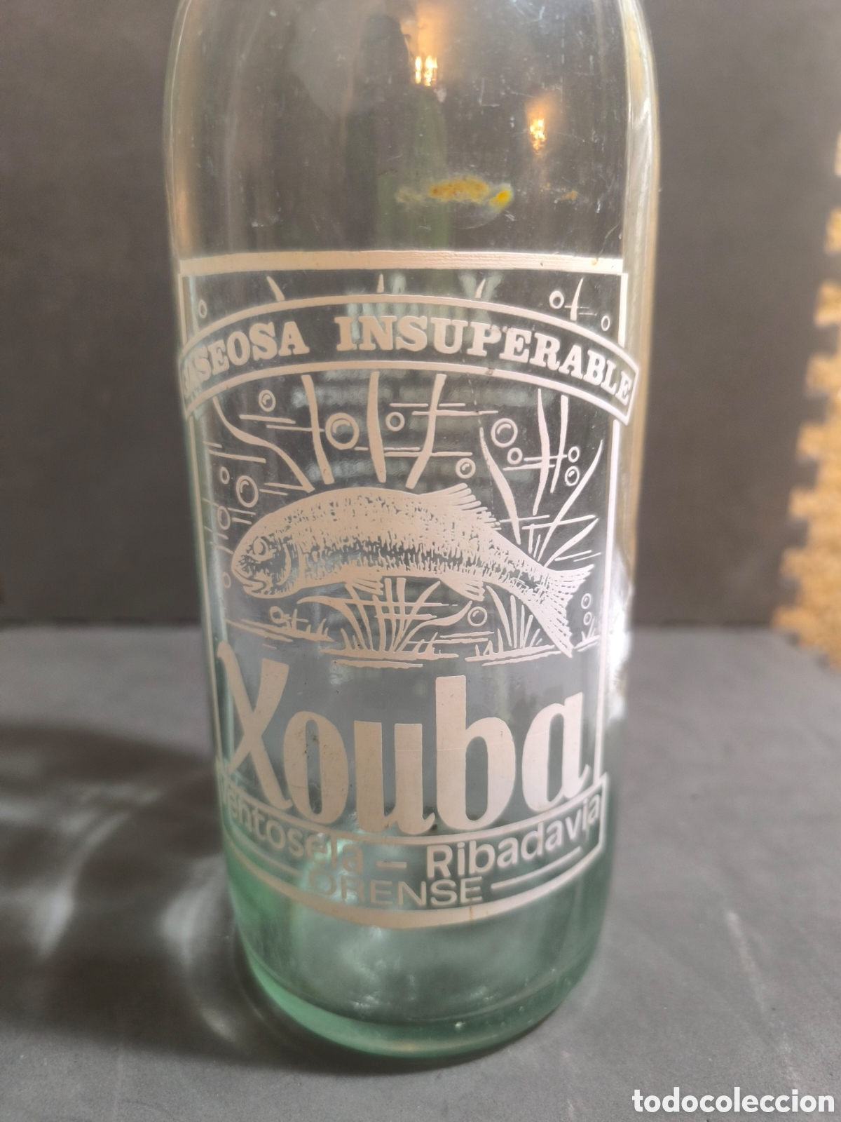 Antig&uuml;edades: Botella antigua de gaseosa
