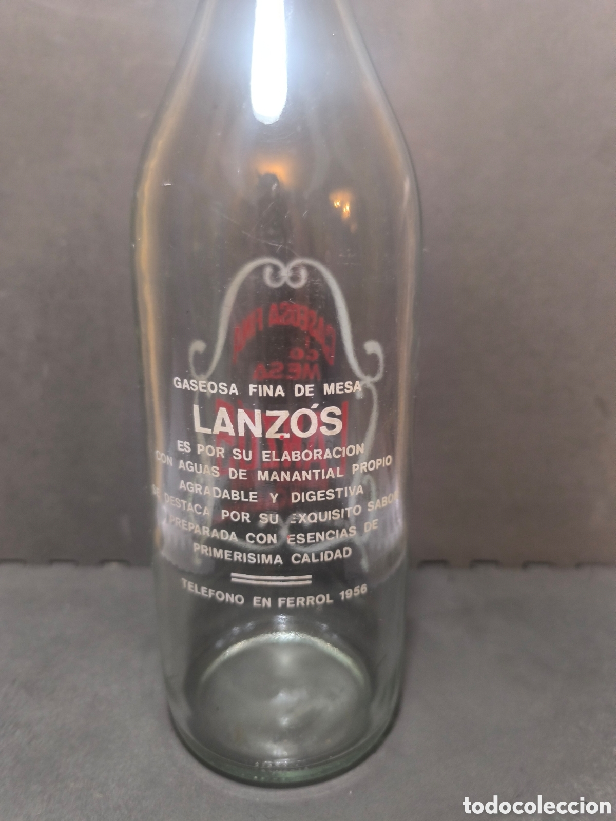 Antig&uuml;edades: Botella antigua de gaseosa - Foto 2