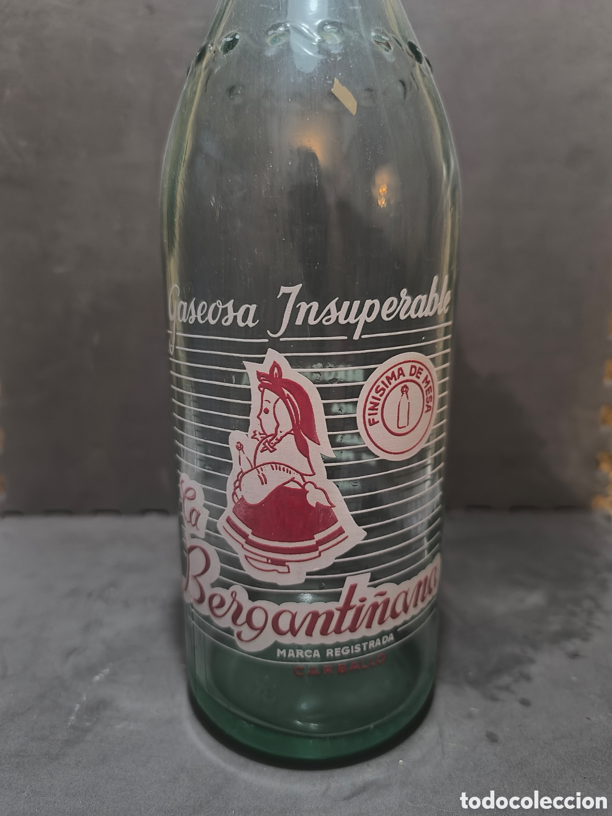 Antig&uuml;edades: Botella antigua de gaseosa