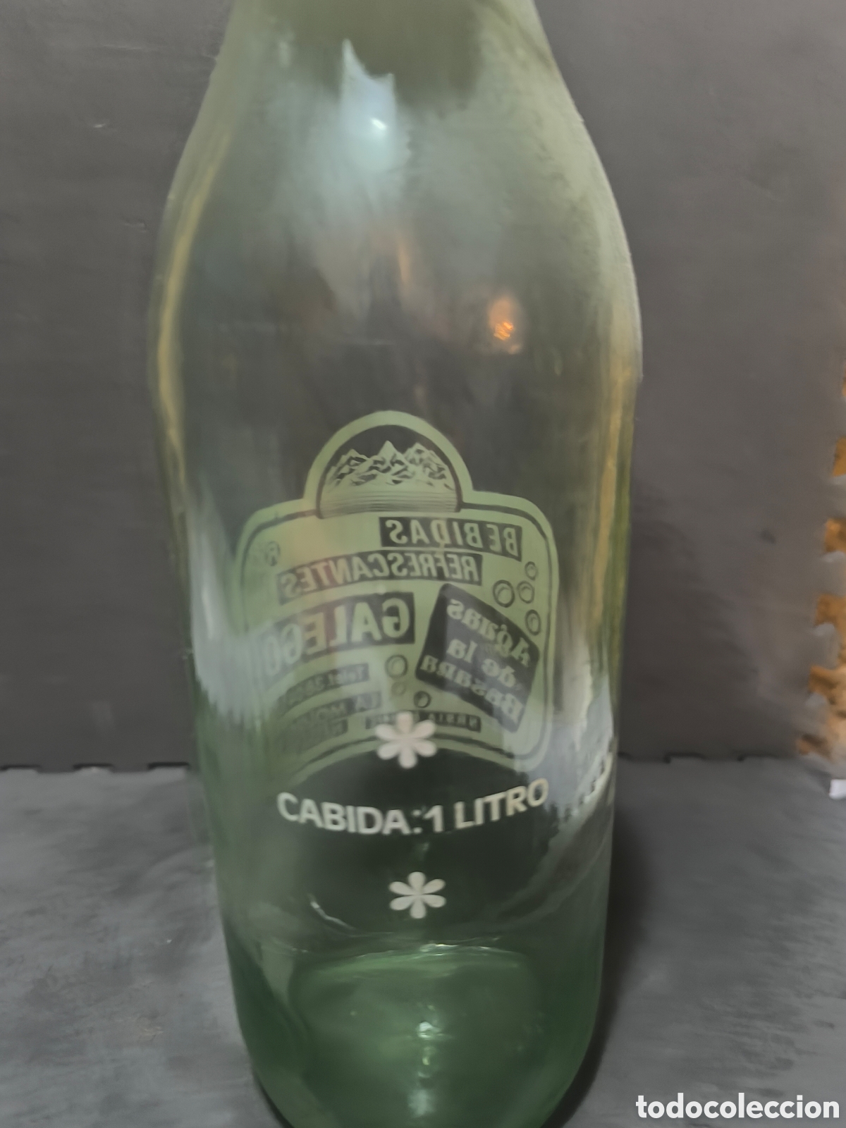 Antig&uuml;edades: Botella antigua de gaseosa - Foto 2