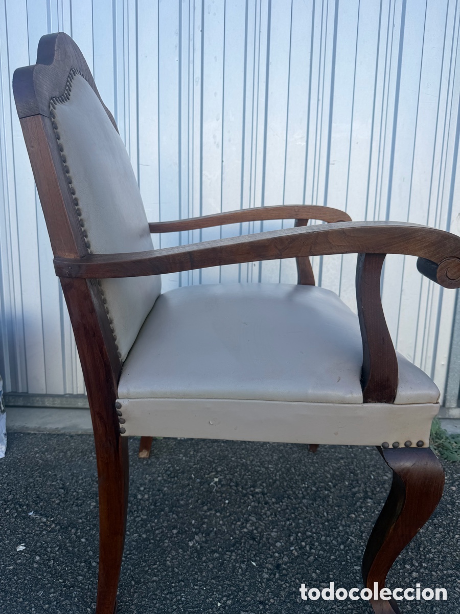 Antig&uuml;edades: Sill&oacute;n Cl&aacute;sico Estilo Franc&eacute;s - Foto 3