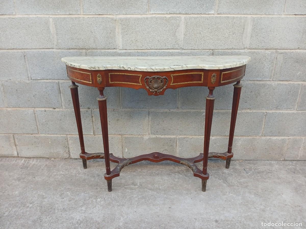 Antig&uuml;edades: Consola antigua estilo Luis XV XVI Mueble Consola antigua vintage estilo ingl&eacute;s Victoriano Isabelino - Foto 2