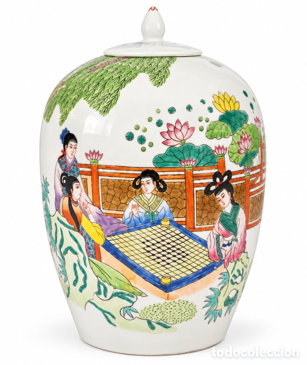 Antig&uuml;edades: Tibor Royal Minton Weiqi circa 1930&rsquo;s