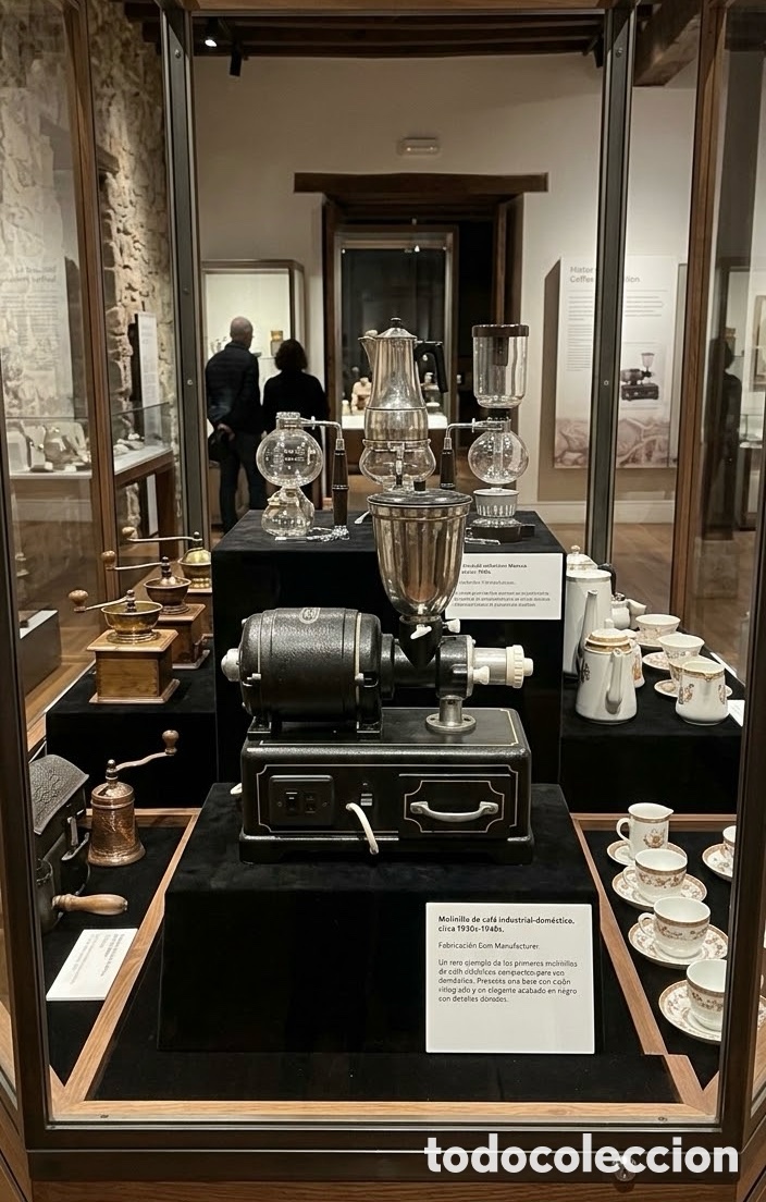 Antig&uuml;edades: Molinillo de caf&eacute; el&eacute;ctrico antiguo es de la marca ES-CEL. - Foto 2