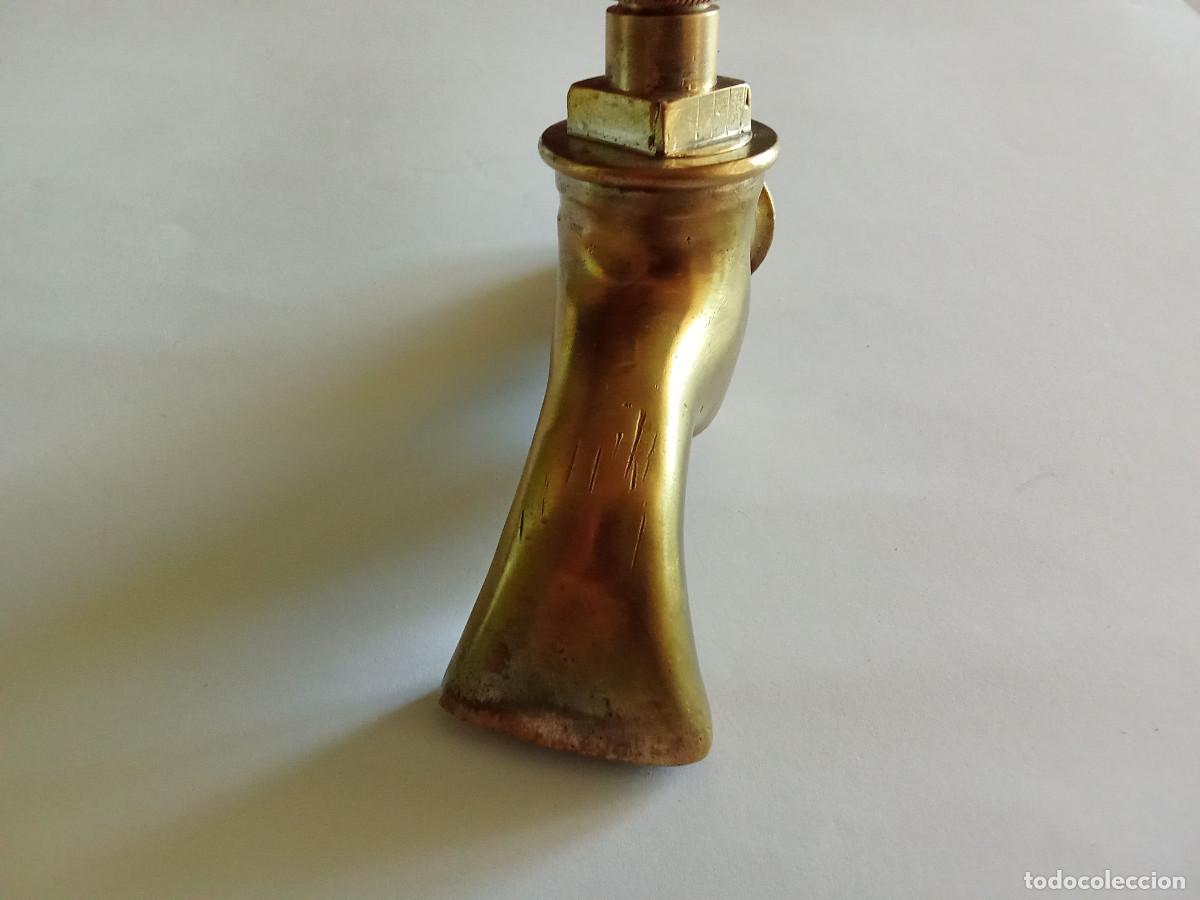 Antig&uuml;edades: Antiguo grifo de ba&ntilde;era en bronce - Foto 7