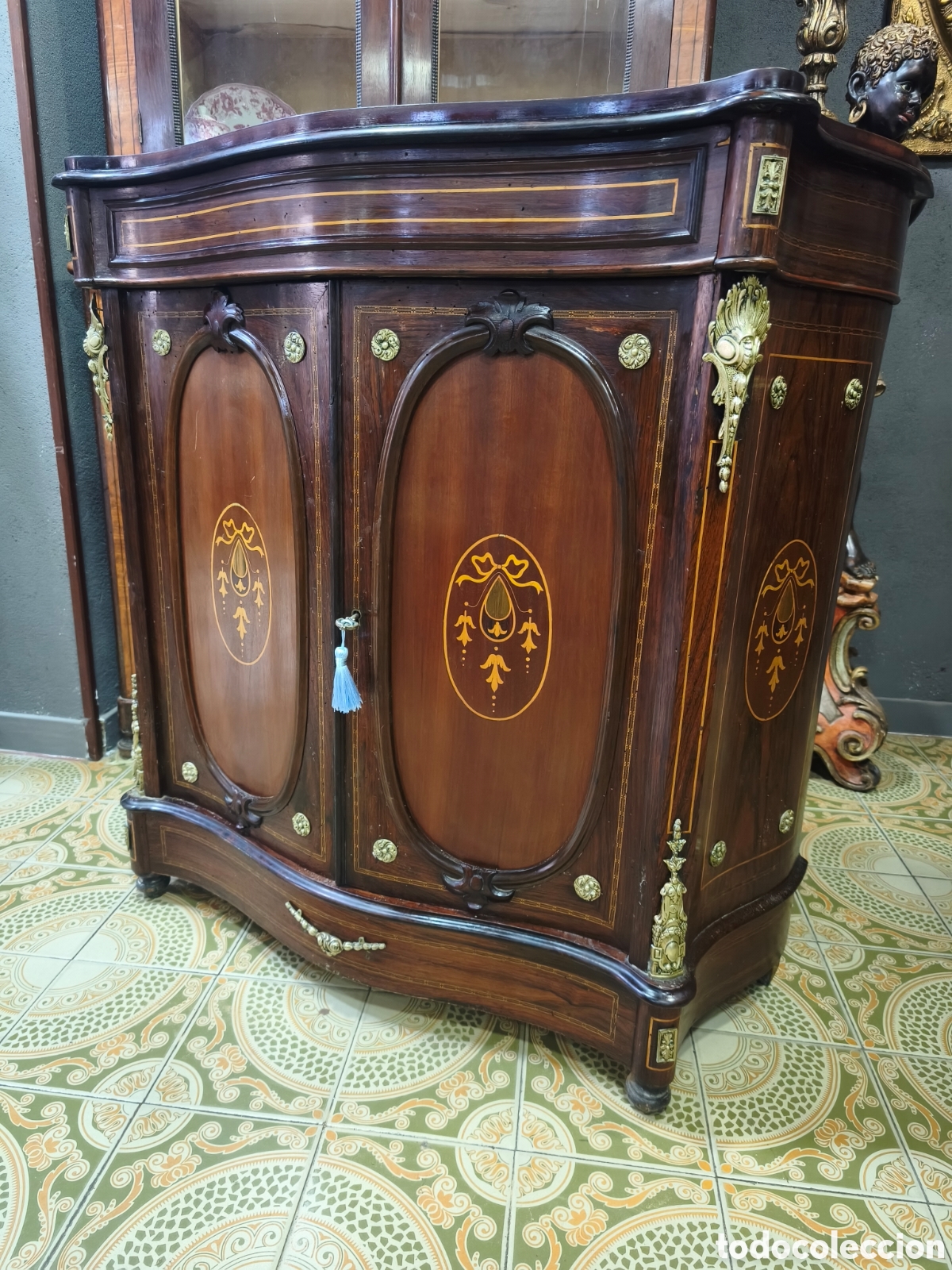 Antig&uuml;edades: Entred&oacute;s franc&eacute;s siglo XIX - Foto 4