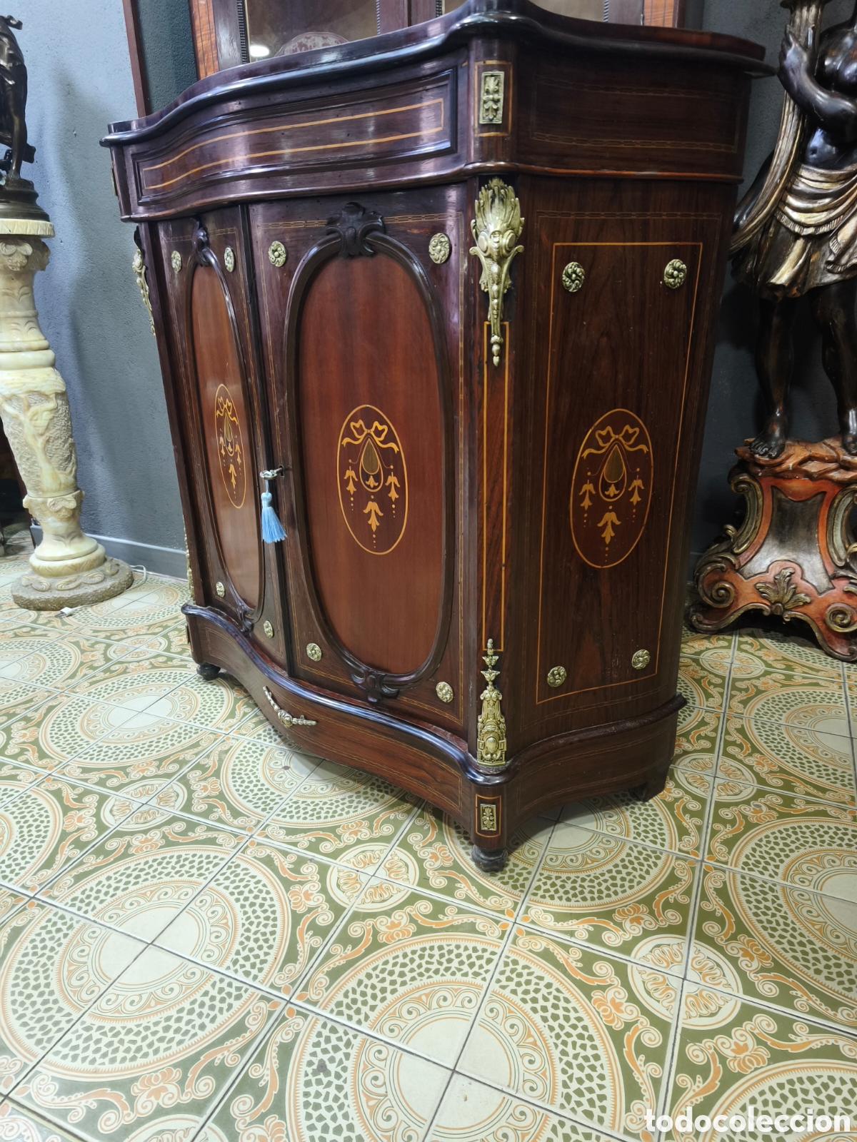 Antig&uuml;edades: Entred&oacute;s franc&eacute;s siglo XIX - Foto 5
