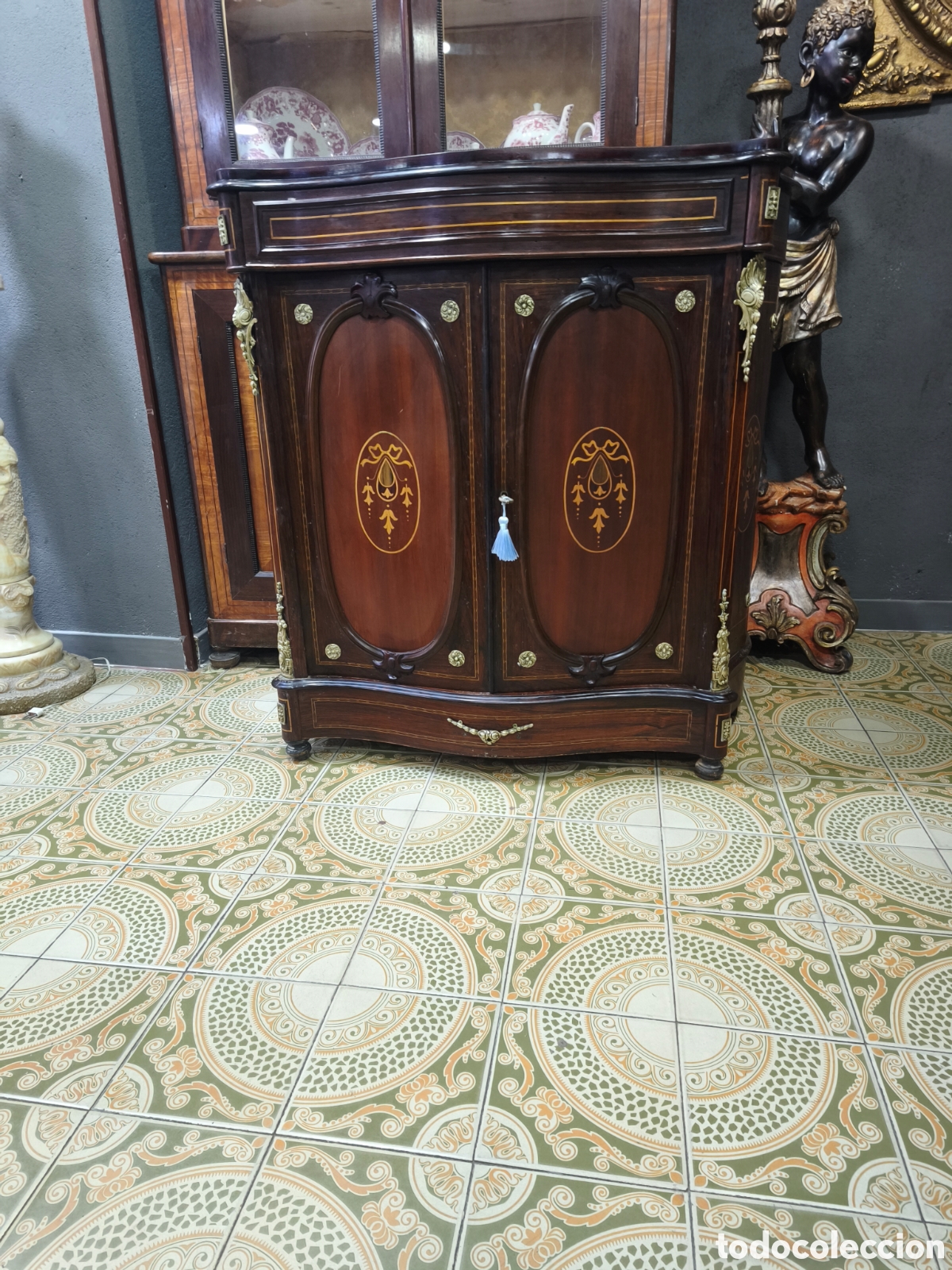 Antig&uuml;edades: Entred&oacute;s franc&eacute;s siglo XIX - Foto 1
