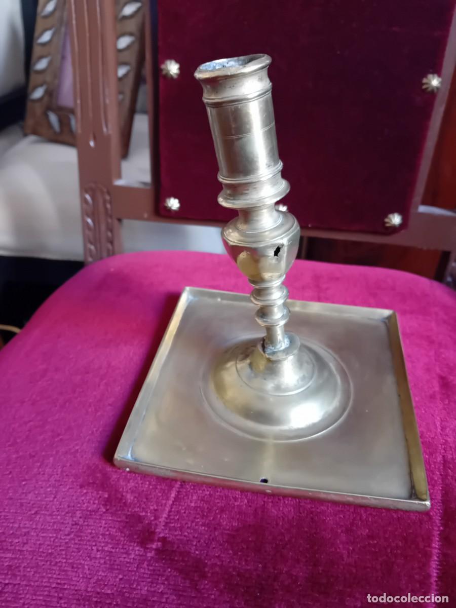 Antig&uuml;edades: Candelero siglo XVII - Foto 2