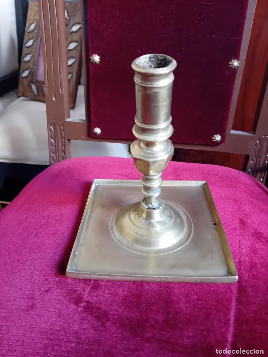 Antig&uuml;edades: Candelero siglo XVII - Foto 3