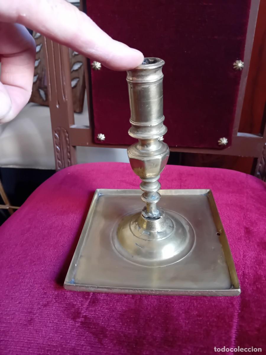Antig&uuml;edades: Candelero siglo XVII - Foto 4