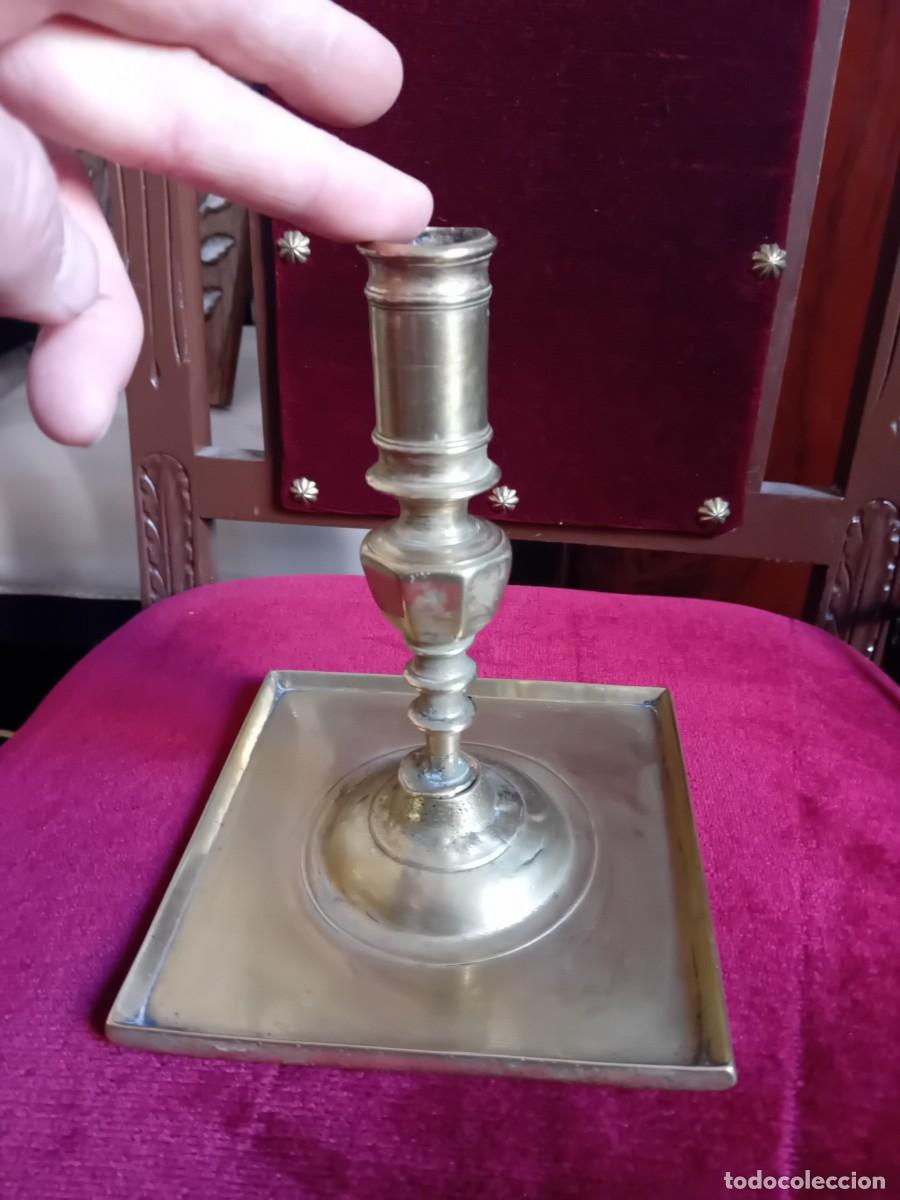 Antig&uuml;edades: Candelero siglo XVII - Foto 6