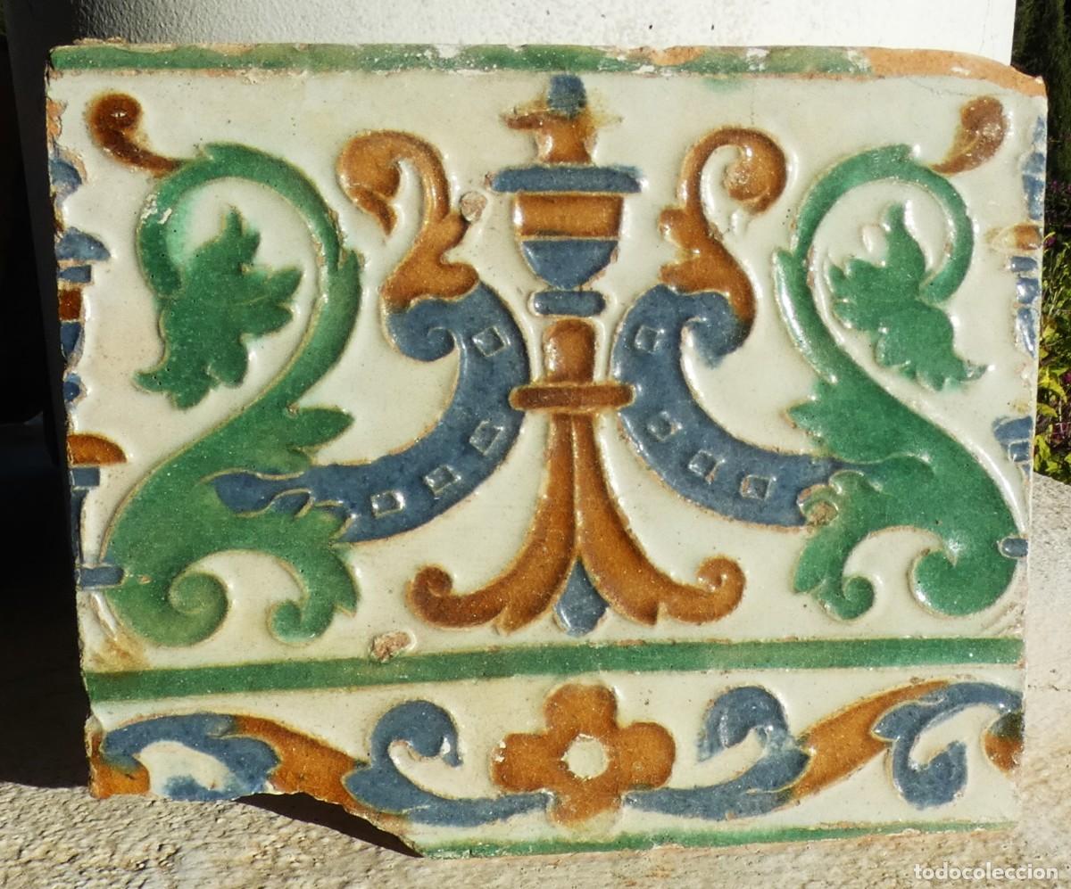 Antig&uuml;edades: Azulejo, Azulejos Espa&ntilde;ol, Toledo siglo 16