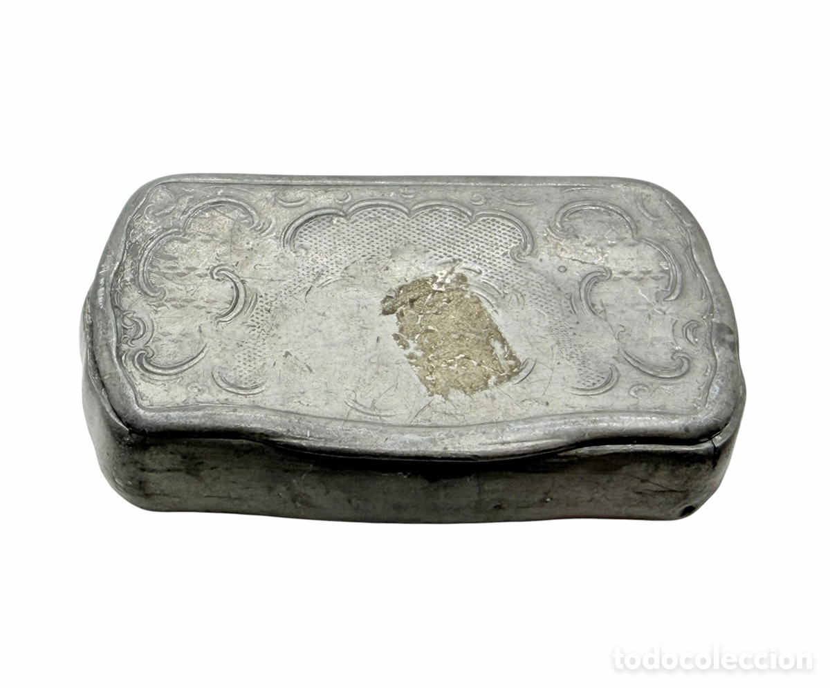 Antig&uuml;edades: Antigua Caja de Esta&ntilde;o