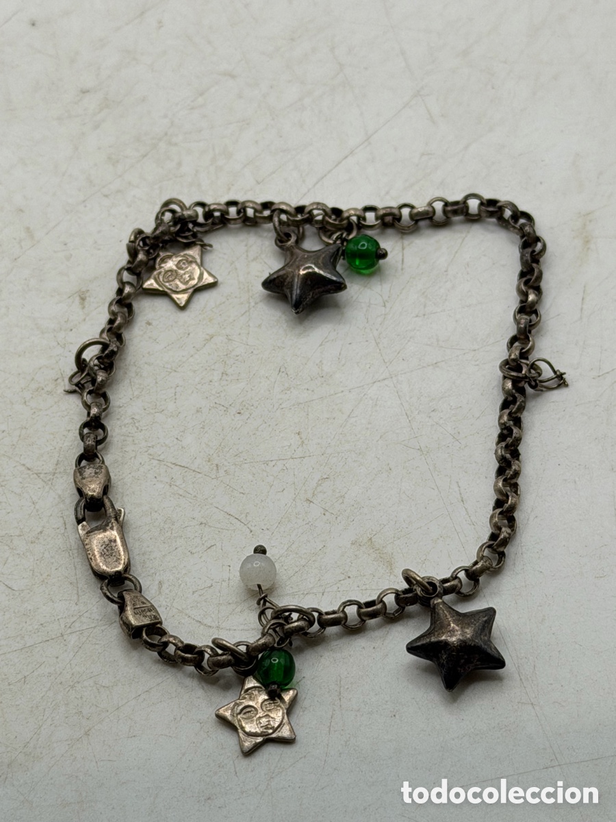 Antig&uuml;edades: Antigua Pulsera de Plata - Foto 2