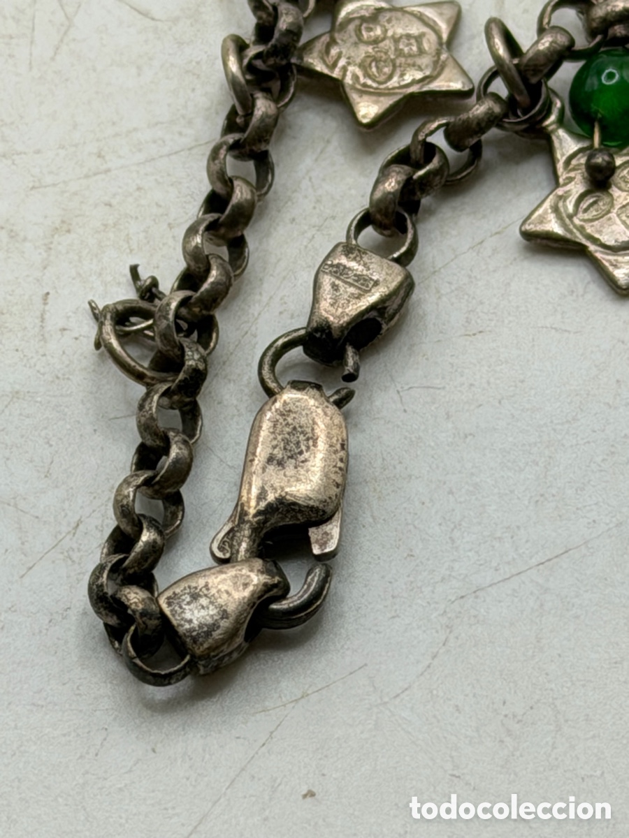 Antig&uuml;edades: Antigua Pulsera de Plata - Foto 4
