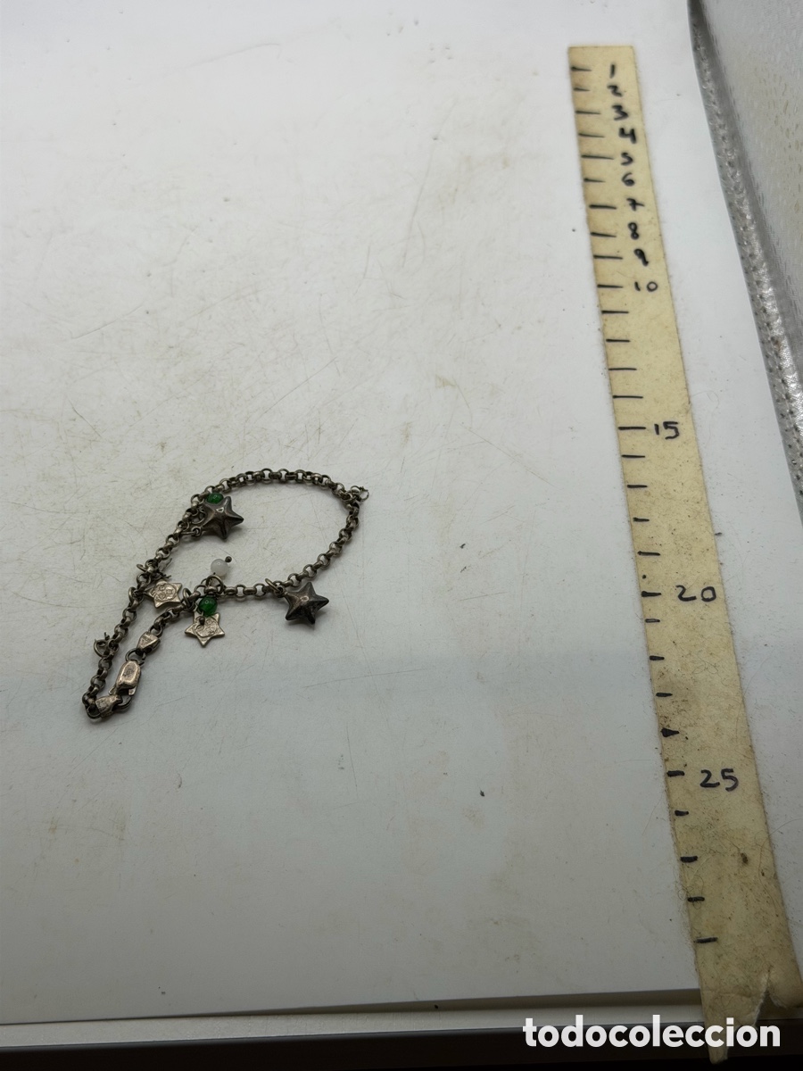 Antig&uuml;edades: Antigua Pulsera de Plata - Foto 9