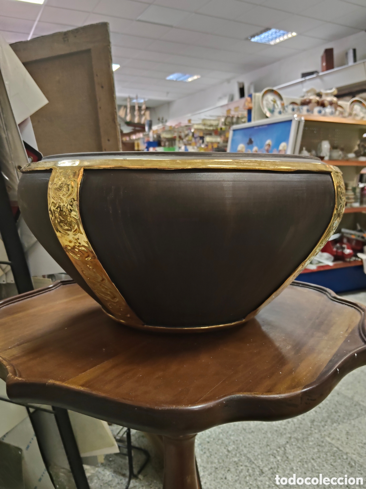 Antig&uuml;edades: Magn&iacute;fico centro de mesa de cer&aacute;mica - Foto 2