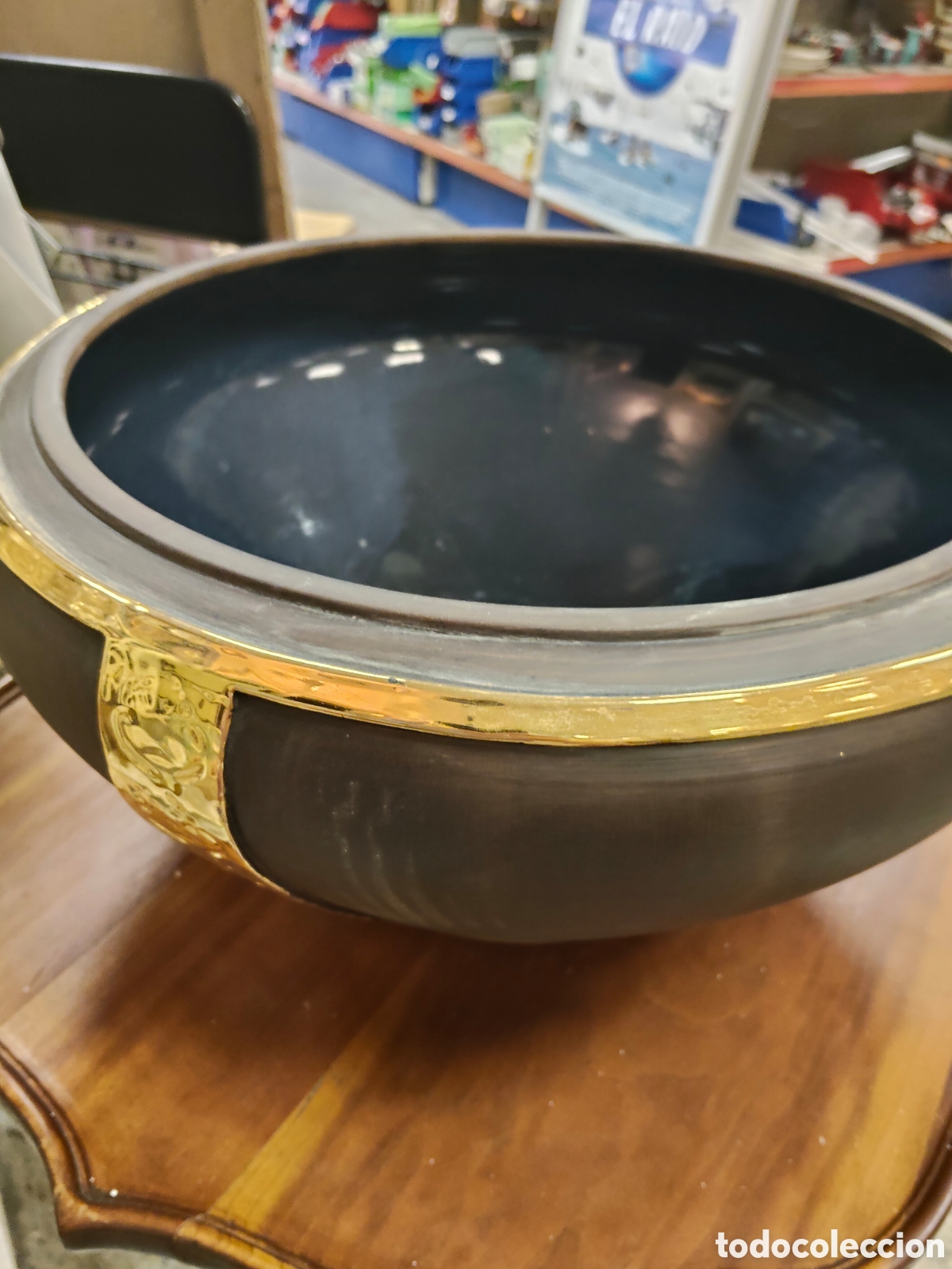 Antig&uuml;edades: Magn&iacute;fico centro de mesa de cer&aacute;mica - Foto 3