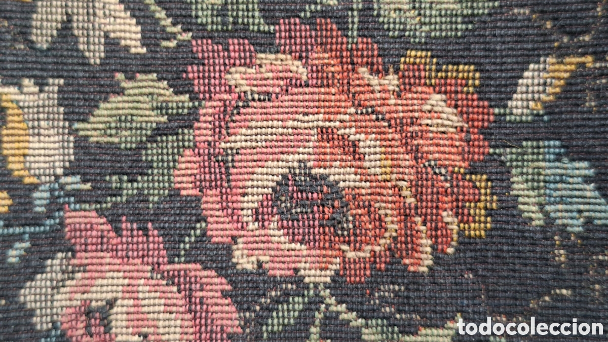 Antig&uuml;edades: Bolso Petit Point C.1910-1920 - Foto 10