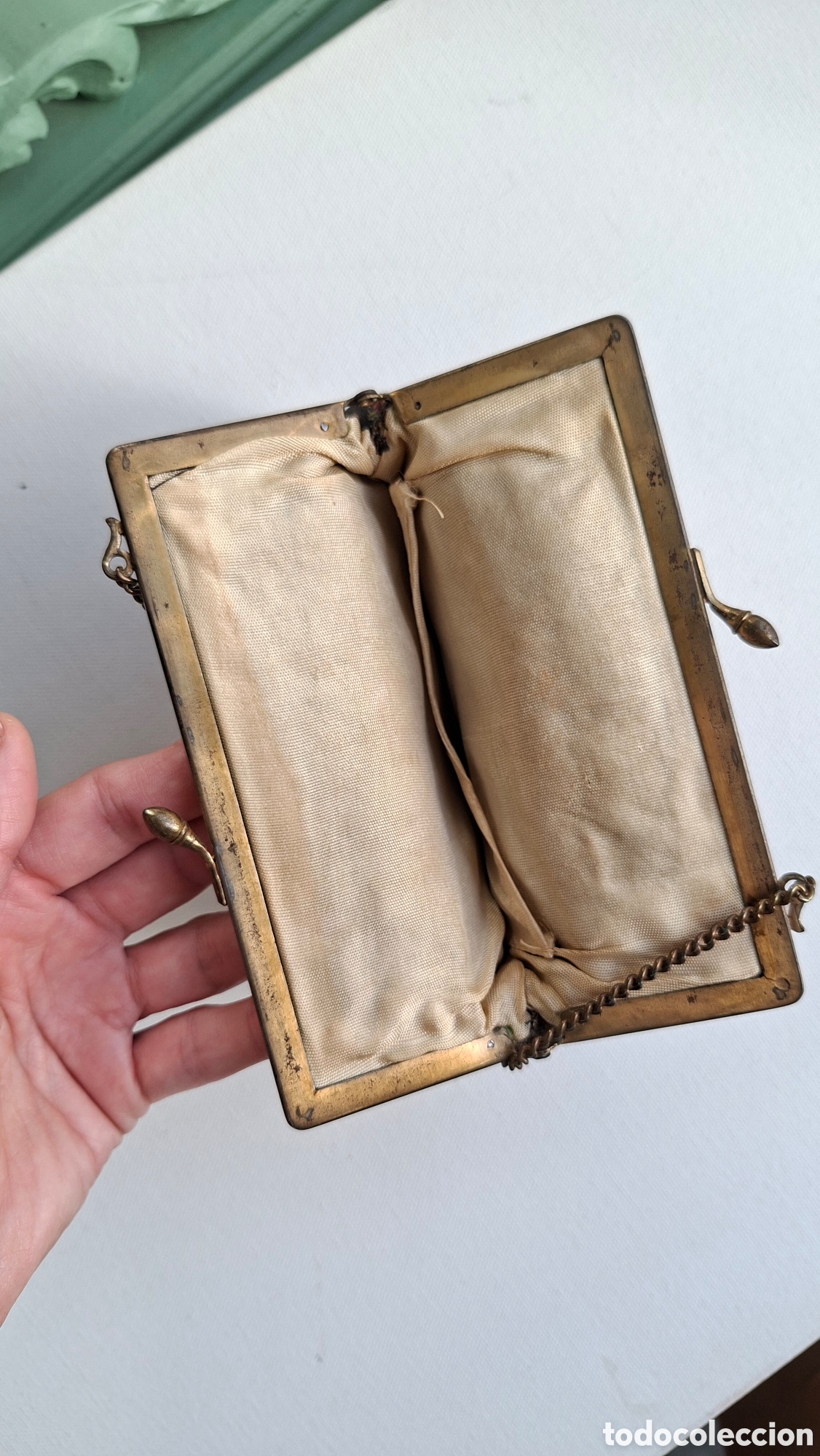 Antig&uuml;edades: Bolso Petit Point C.1910-1920 - Foto 21