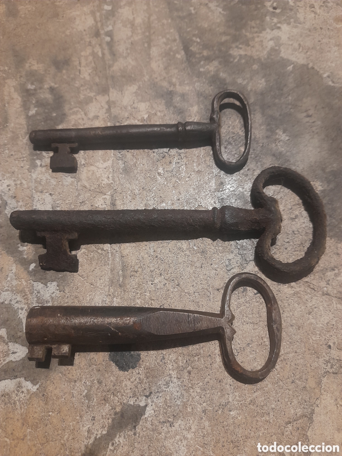 Antig&uuml;edades: Antiguas llaves. S. XVII - Foto 2