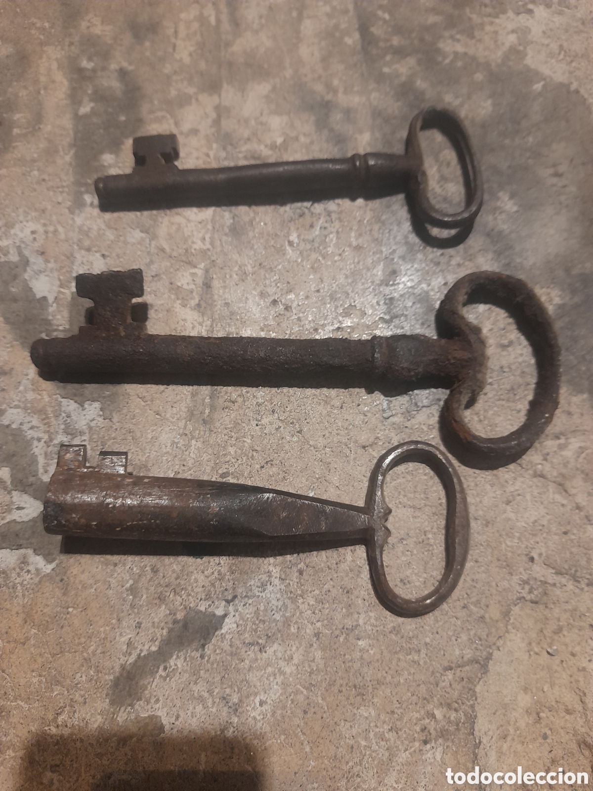 Antig&uuml;edades: Antiguas llaves. S. XVII - Foto 4