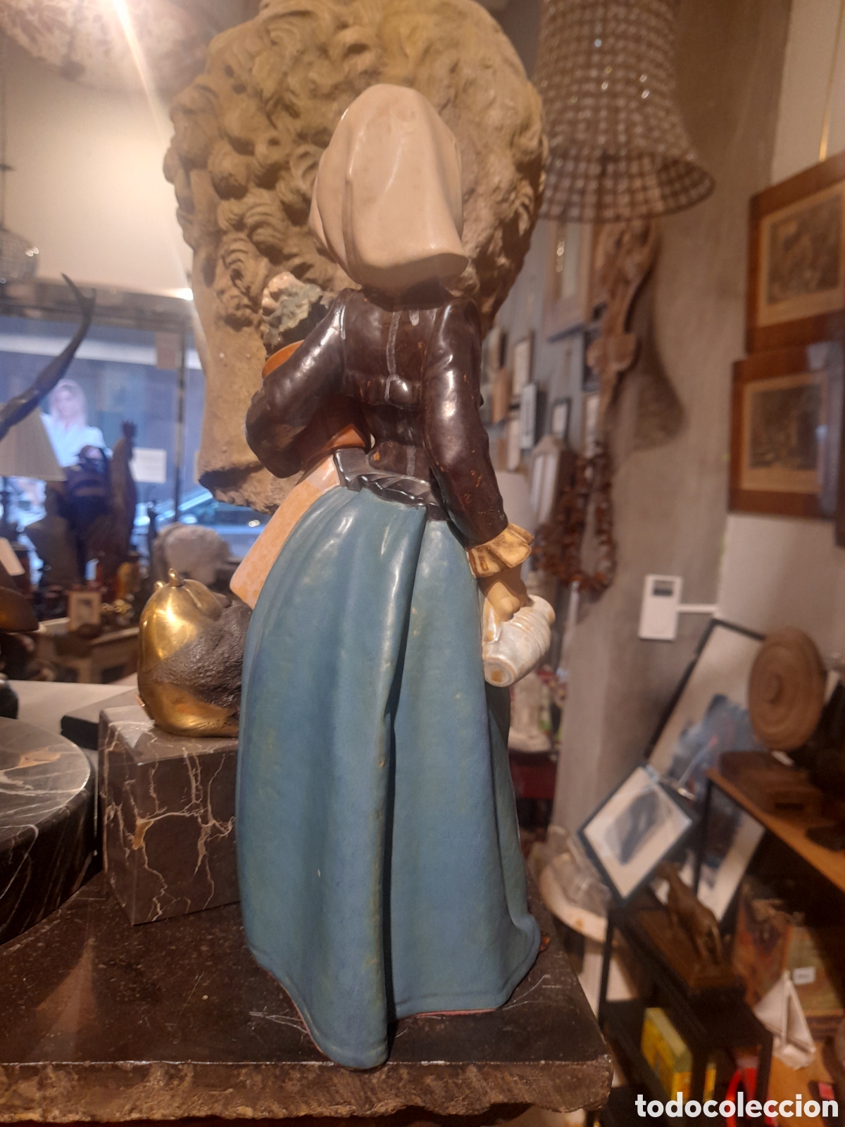 Antig&uuml;edades: Figura de cer&aacute;mica de LLADRO - Foto 5