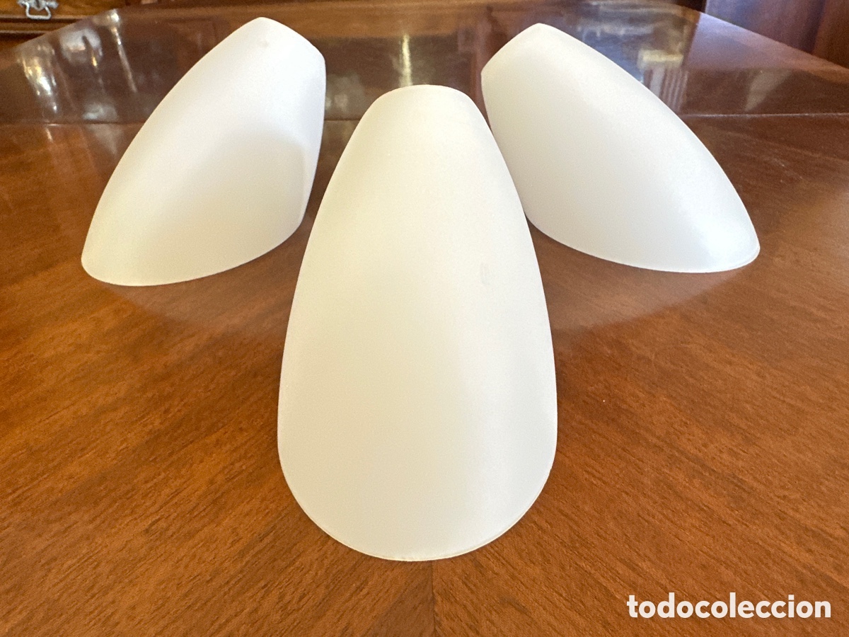 Antig&uuml;edades: TULIPA, PAREJA O 3 TULIPAS MID CENTURY ORIGINALES DE &Eacute;POCA (PRECIO UNITARIO)