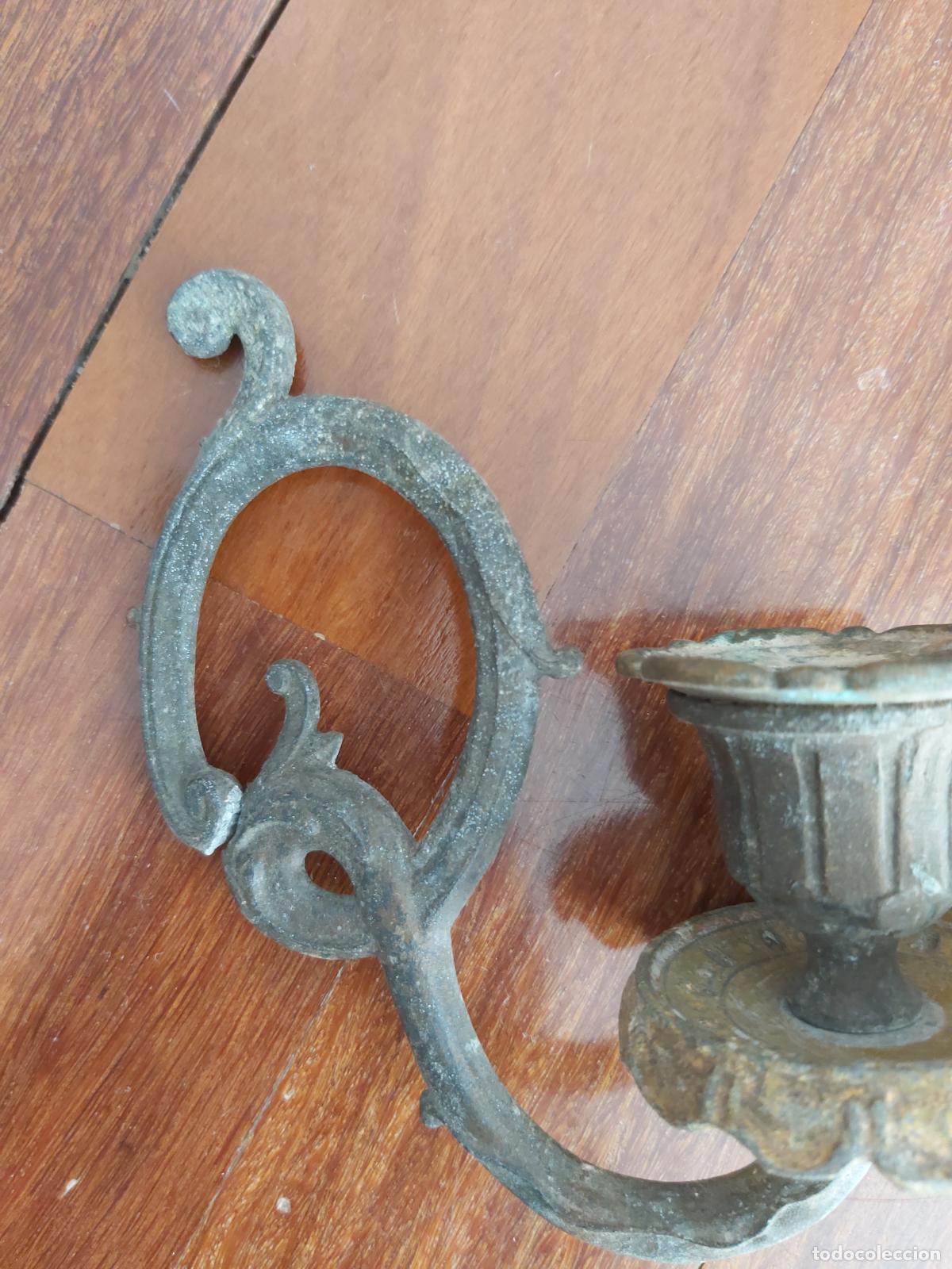 Antig&uuml;edades: Aplique de pared antiguo - Foto 5