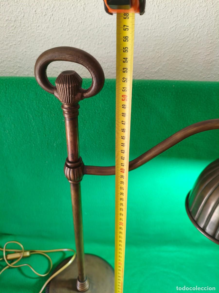 Antig&uuml;edades: LAMPARA MESA FLEXO DESPACHO. ART DEC&Oacute;. - Foto 4