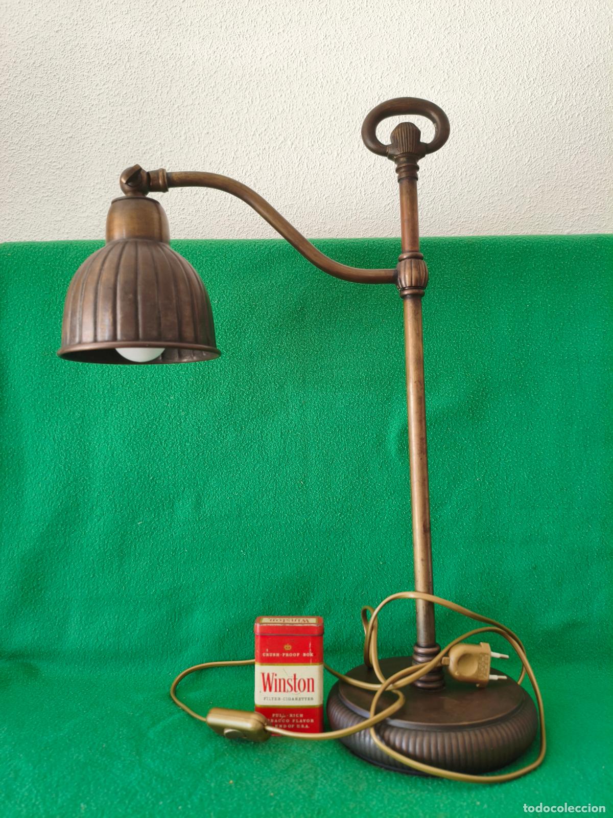 Antig&uuml;edades: LAMPARA MESA FLEXO DESPACHO. ART DEC&Oacute;. - Foto 14