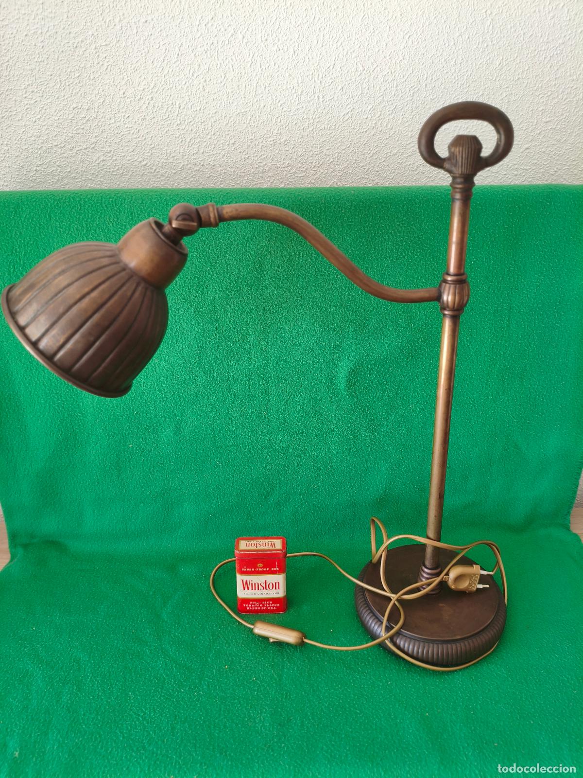 Antig&uuml;edades: LAMPARA MESA FLEXO DESPACHO. ART DEC&Oacute;. - Foto 15