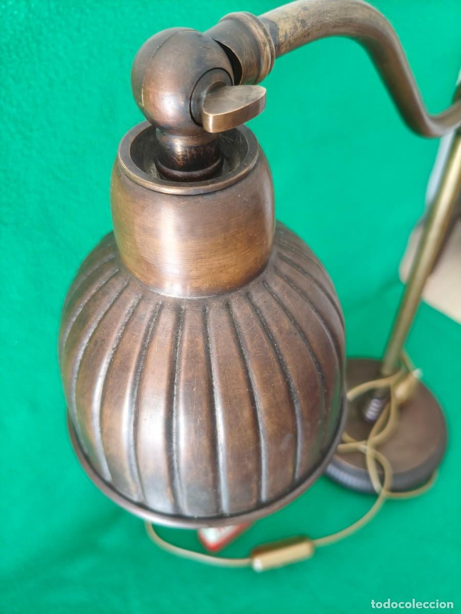 Antig&uuml;edades: LAMPARA MESA FLEXO DESPACHO. ART DEC&Oacute;. - Foto 17