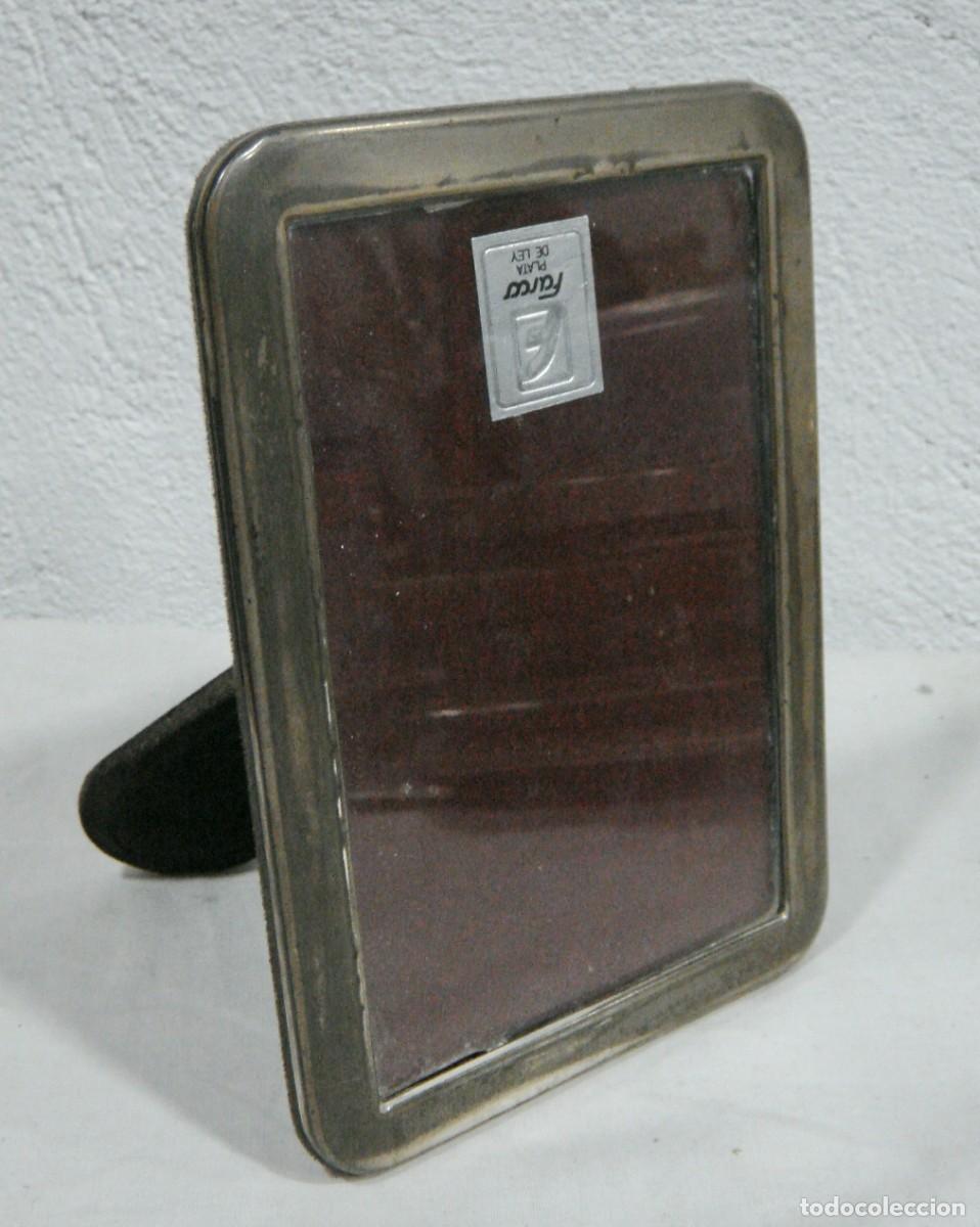 Antig&uuml;edades: Marco de sobremesa &middot; Plata de ley &middot; Farco &middot; ca. 1970&ndash;1990