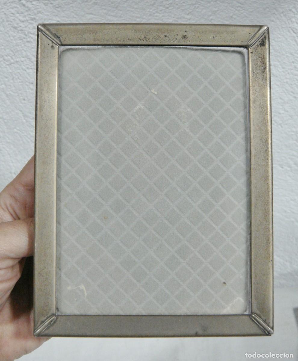 Antig&uuml;edades: Marco de sobremesa en plata &middot; Dise&ntilde;o cl&aacute;sico &middot; ca. 1950&ndash;1970