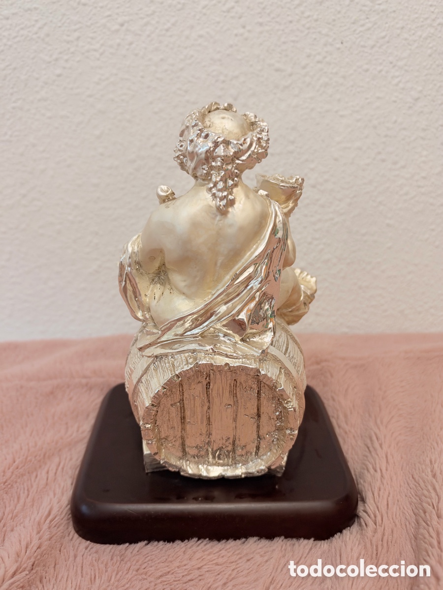 Antig&uuml;edades: Figura Spaliu ba&ntilde;ada en plata - Foto 3