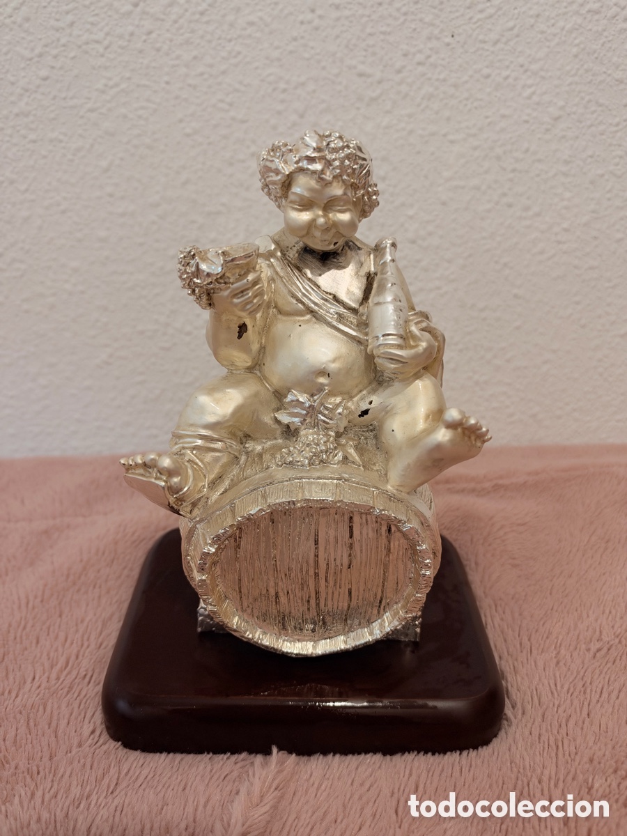 Antig&uuml;edades: Figura Spaliu ba&ntilde;ada en plata - Foto 1