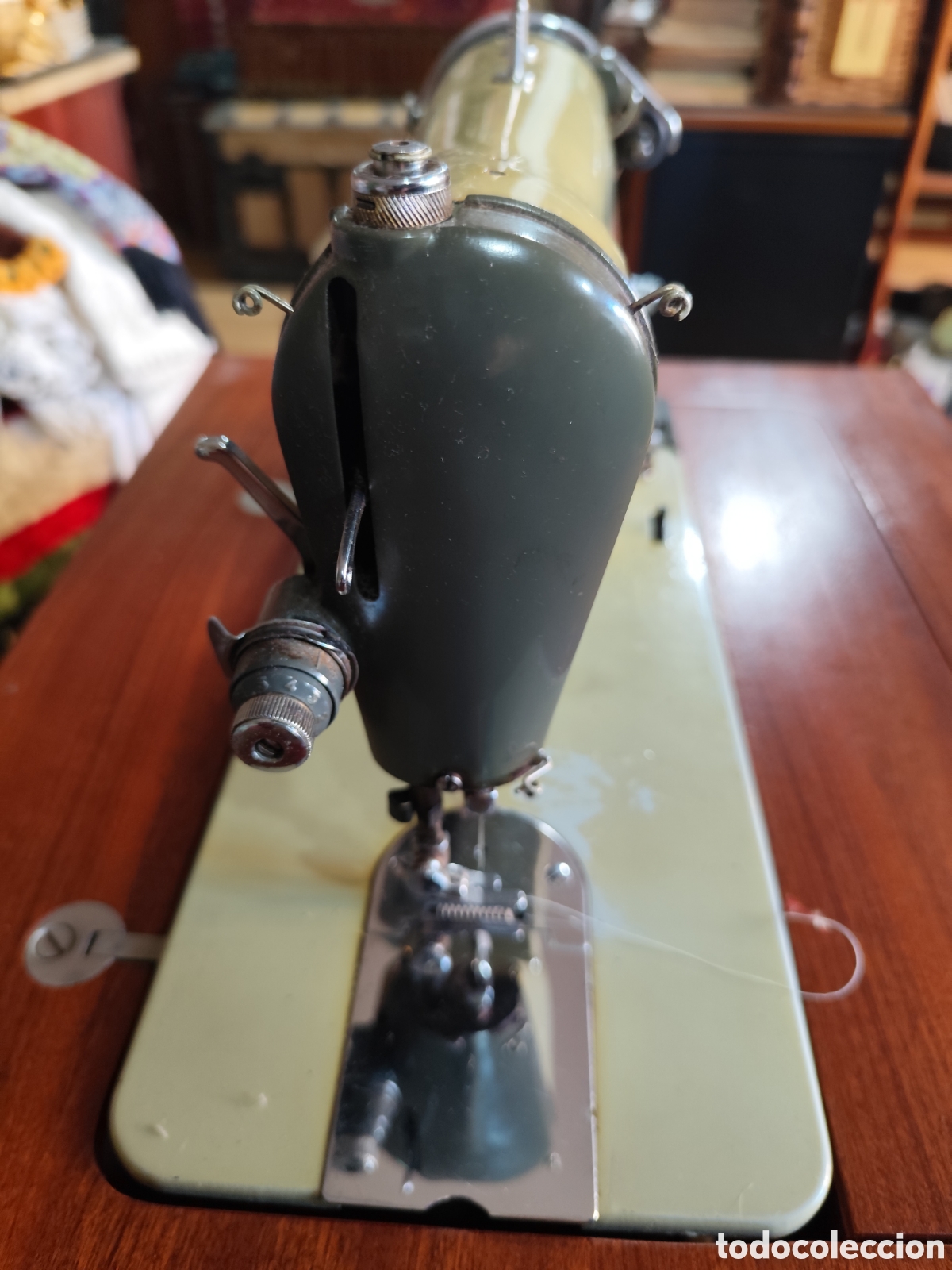 Antig&uuml;edades: MAQUINA DE COSER ALFA - Foto 7